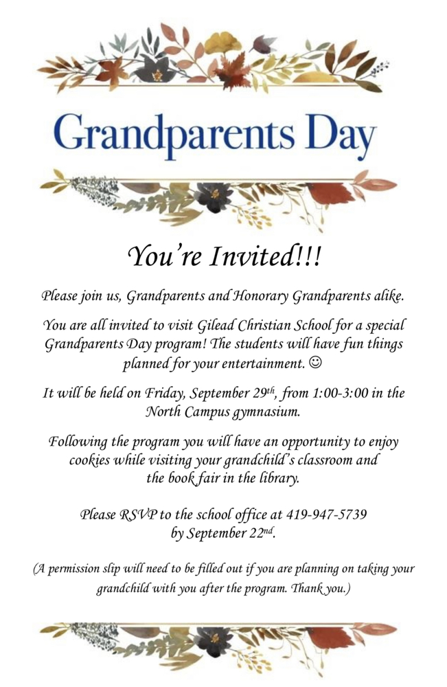 North Campus Grandparents Day